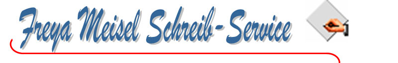 Freya Meisel Schreib-Service - Logo Logo